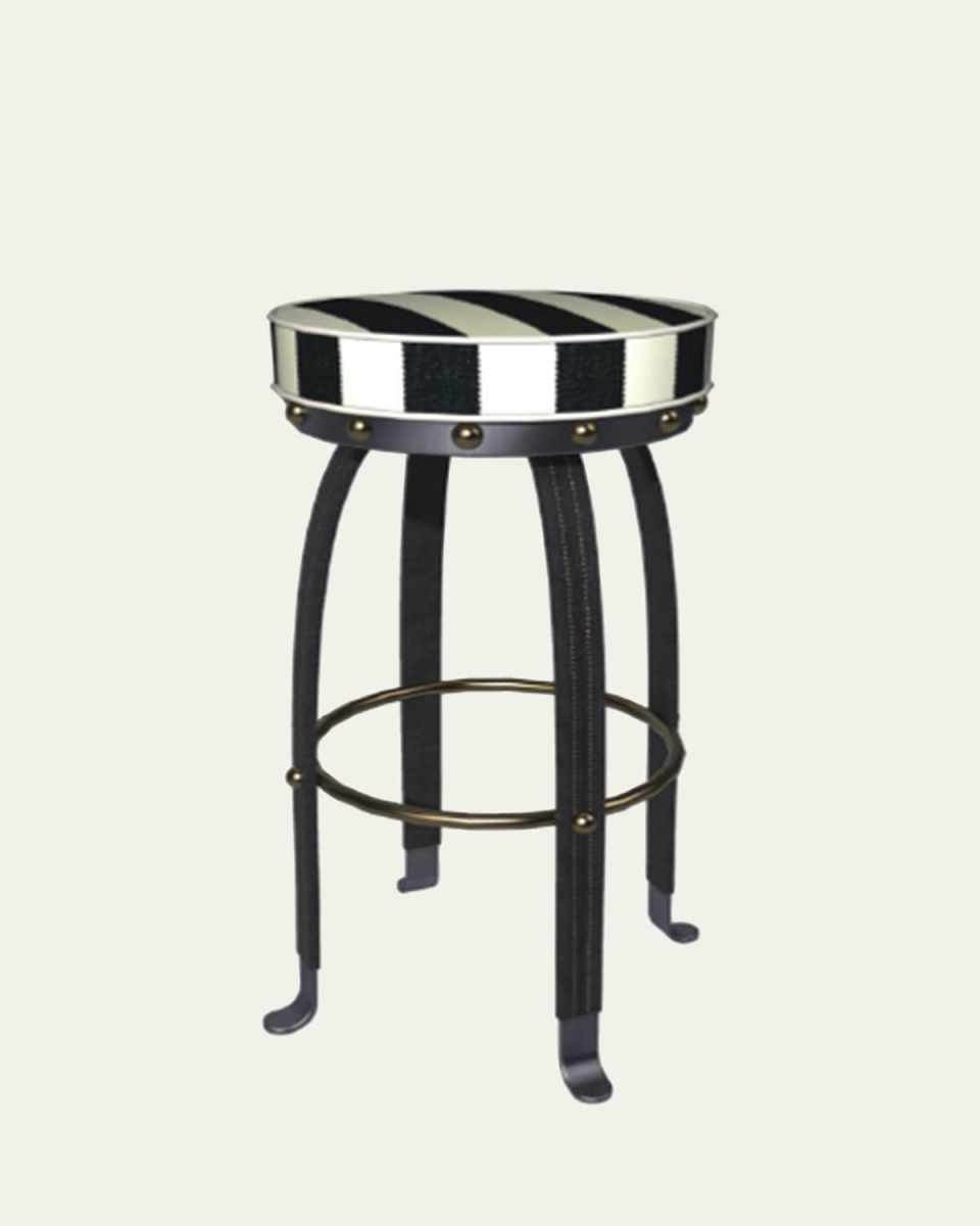Flatiron Counter Stool, Black